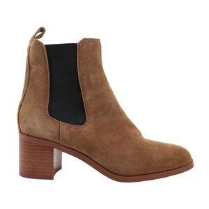 🔥NEW STEVE MADDEN Rhiannon Chelsea Suede Boots, Brown 7.5US MSRP$130🔥